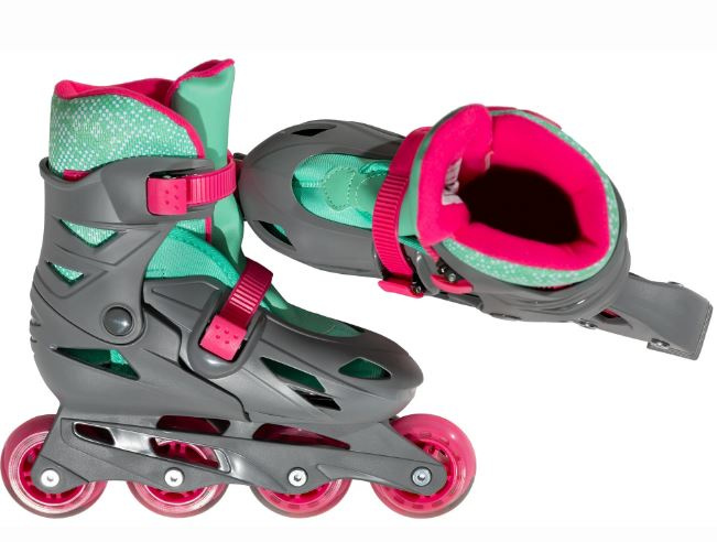 Patins à roulettes en ligne patins à roulettes Riddler hardboot 82A gris taille 35-38 - Playlife – Image 6