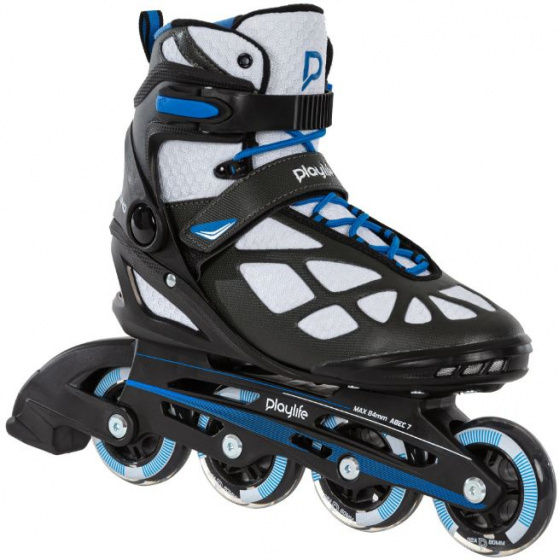Patins à roulettes en ligne patins à roulettes Uno Black 80 softboot 82A noir taille 37 - Playlife – Image 3