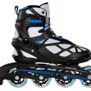Patins à roulettes en ligne patins à roulettes Uno Black 80 softboot 82A noir taille 42 - Playlife