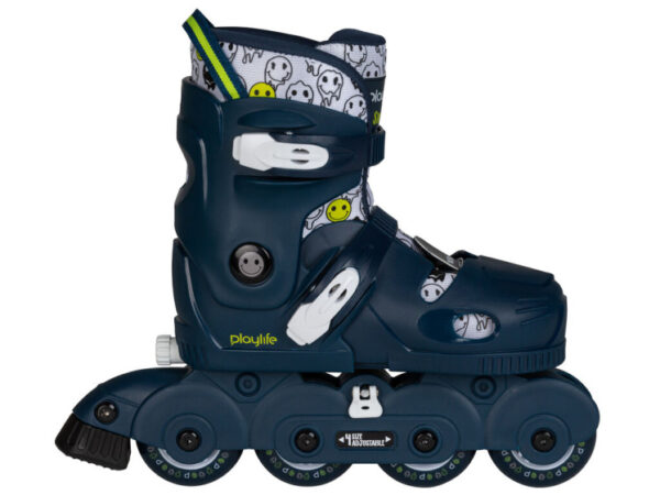 Patins à roulettes en ligne Smile Boys patins à roues alignées junior bleu foncé taille 30-33 - Playlife