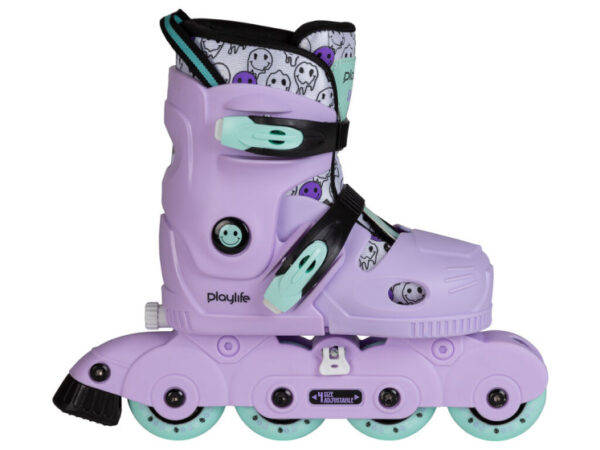Patins à roulettes en ligne Smile Girls patins en ligne filles lilas taille 26-29 - Playlife – Image 2