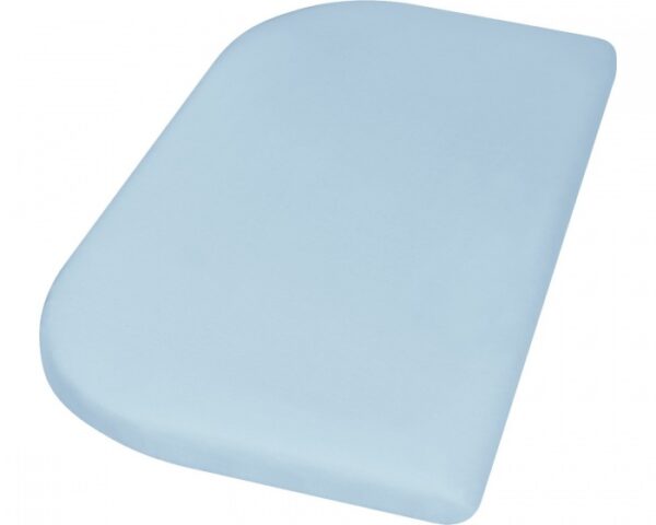 Draps-housses Drap-housse pour lit d'appoint 81 x 42 cm Bleu clair - Playshoes