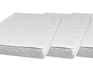 Draps-housses Drap-housse Molton 40 x 50 cm coton 3 pièces blanc - Playshoes