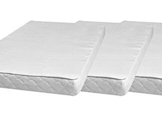 Draps-housses Drap-housse Molton 40 x 50 cm coton 3 pièces blanc - Playshoes
