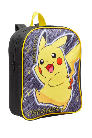 Children's backpacks Pikachu Sac à dos pour enfants Garçons 31 x 25 cm 5L Noir/Jaune - Pokémon – Image 3
