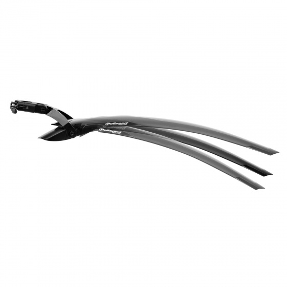 Garde-boue garde-boue arrière Mud Pro tige de selle 26/29 pouces noir - Polisport – Image 3