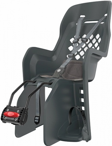 Sièges arrières Joy CFS Selle de vélo Fixation arrière du cadre Gris foncé - Polisport