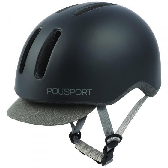 Casques adultes Commuter casque de vélo unisexe gris taille 58-61 cm - Polisport – Image 3