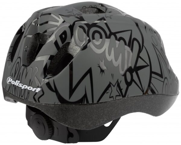 Casques enfants casque BD Balloonsd'enfant gris taille XS - Polisport – Image 3