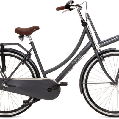 Vélos de transport dames Daily Dutch Basic+ 28 Pouces 47 cm Femme 3SP Frein à rétropédalage Bleu pétrole - Popal