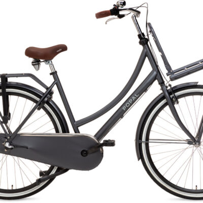 Vélos de transport dames Daily Dutch Basic+ 28 Pouces 59 cm Femme 3SP Frein à rétropédalage Bleu pétrole - Popal