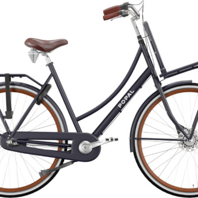 Vélos de transport dames Daily Dutch Prestige 28 Pouces 47 cm Femme 3SP Frein à rétropédalage Bleu pétrole - Popal