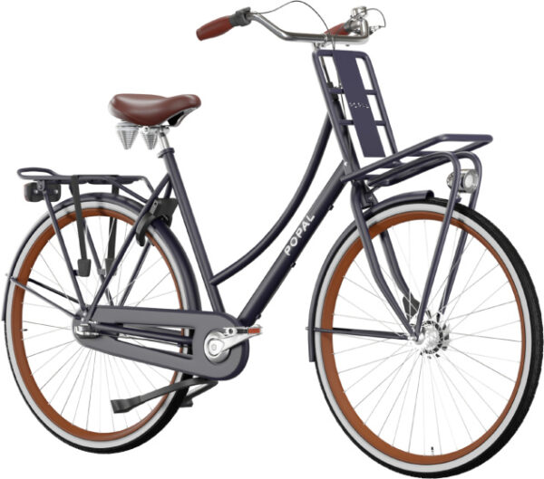 Vélos de transport dames Daily Dutch Prestige 28 Pouces 47 cm Femme 3SP Frein à rétropédalage Bleu pétrole - Popal – Image 6