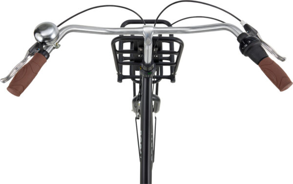 Vélos de transport dames Daily Dutch Prestige 28 Pouces 47 cm Femme 7SP Rollerbrakes Noir mat - Popal – Image 7