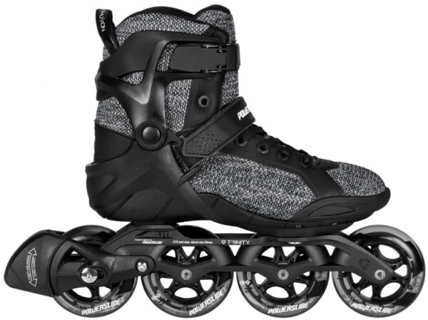 Patins à roulettes en ligne patins à roues alignées Phuzion Radon Enzo 90 83A noir taille 44 - Powerslide – Image 2