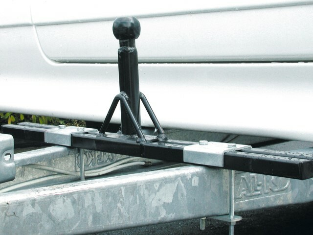 Bike carrier accessories Adaptateur de barre d'attelage pour caravane max. 65 kg Noir - Pro-User – Image 3