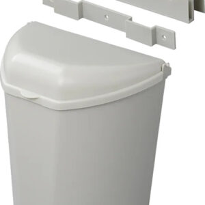 Storage poubelle avec couvercle 6 litres 29,5 cm gris clair - ProPlus