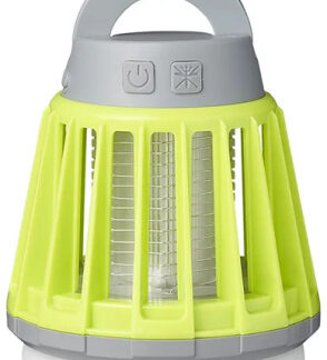 Camping lamps lampe camping & insectes 2-en-1 rechargeable vert/gris - ProPlus