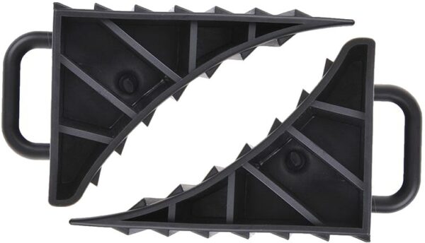 Wheel chocks cale de roue en plastique avec poignée 16,5 cm noir 2 pièces - ProPlus – Image 4