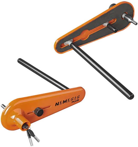 Wheel clamps Collier de roue Nemesis Plus SCM pour camping-car orange - Fullstop – Image 3