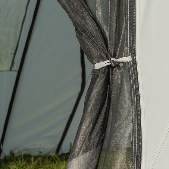 Party tents paroi latérale avec moustiquaire pour tente gonflable gris - ProPlus – Image 7