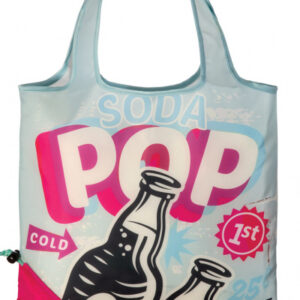 Acheteurs shopper Sodapop femmes 12 litres polyester bleu/rose - Punta