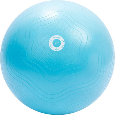 Fitness balles Antiburst Ballon de fitness 65 cm PVC Bleu clair - Pure2Improve