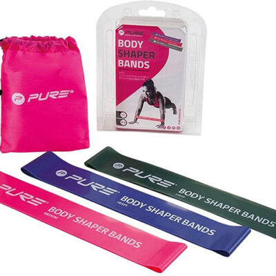 Bandes résistance bandes de résistance dames 30 x 5 cm latex 3 pièces - Pure2Improve