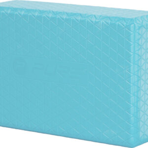 Rouleaux de mousse bloc de yoga 23 x 15 x 7,5 cm EVA bleu - Pure2Improve