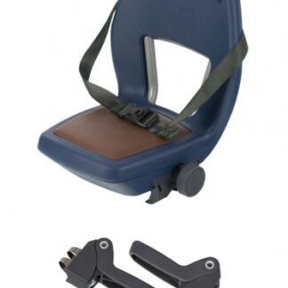 Sièges arrières siège arrière junior 6+ repose-pieds + ceinture bleu - Qibbel