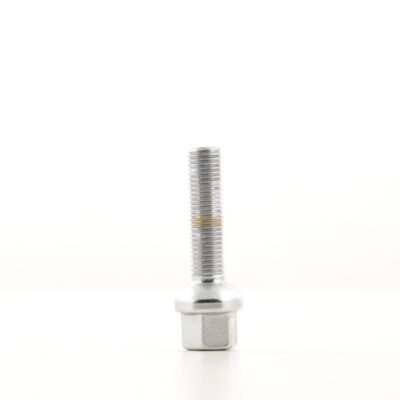 Jeu de boulons de roue (10 pièces) Longueur d'arbre 35 mm collier sphérique chromé M12x1,5 -