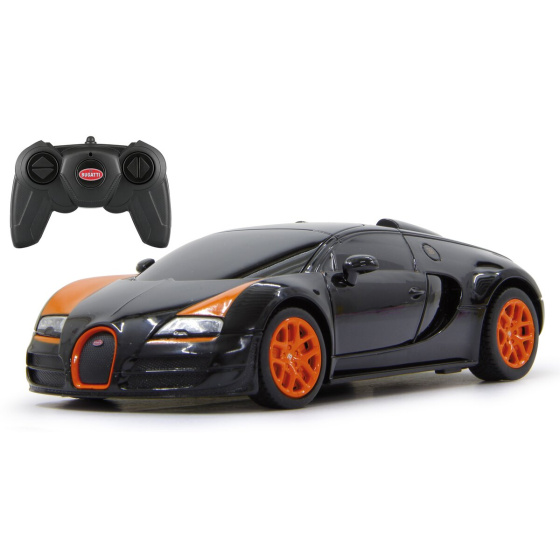 Véhicules RC RC Bugatti Grand Sport Vitesse 27 MHz 1:24 noir - Rastar – Image 5