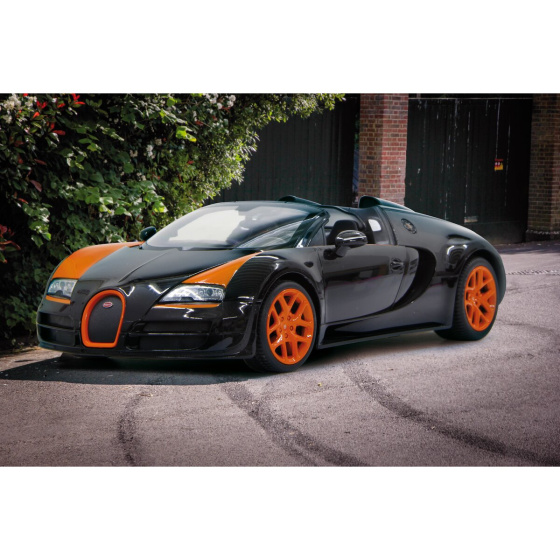 Véhicules RC RC Bugatti Grand Sport Vitesse 27 MHz 1:24 noir - Rastar – Image 7