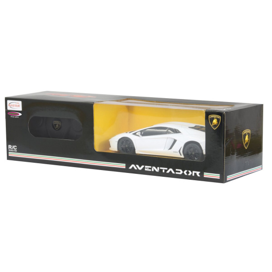Véhicules RC RC Lamborghini Aventador garçons 27 MHz 1:24 blanc - Rastar – Image 6