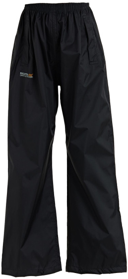 Pantalons de pluie pantalon de pluie Pack It junior noir taille 7-8 ans - Regatta – Image 2