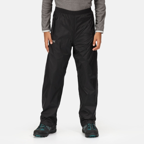 Pantalons de pluie pantalon de pluie Pack It junior noir taille 7-8 ans - Regatta – Image 5
