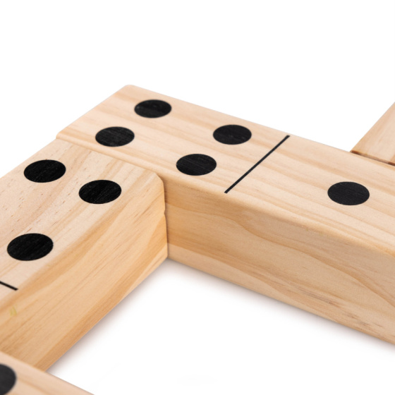 Catch & Throw games jeux de jardin en bois 4-en-1 Kubb/Domino/Jenga - Grasshopper – Image 6