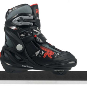 Patins de figure V- Ice 4.0 patins ajustables noir/rouge taille 30-35 - Roces