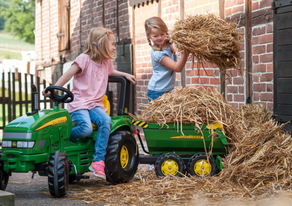 Pedal tractors remorque RollyHalfpipe John Deere 89 x 45 cm vert - Rolly Toys – Image 9