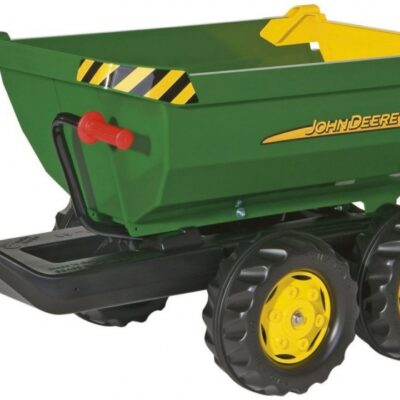 Pedal tractors remorque RollyHalfpipe John Deere 89 x 45 cm vert - Rolly Toys