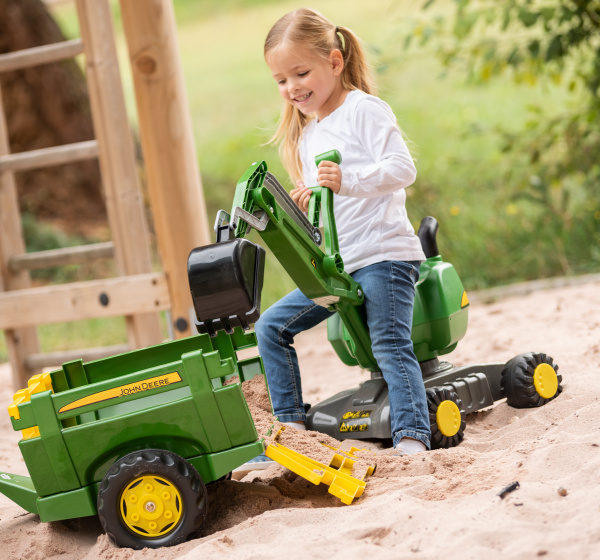 Excavatrices RollyDigger excavateur John Deere 102 cm vert - Rolly Toys – Image 8