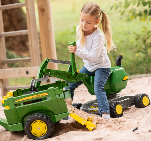 Excavatrices RollyDigger excavateur John Deere 102 cm vert - Rolly Toys – Image 9