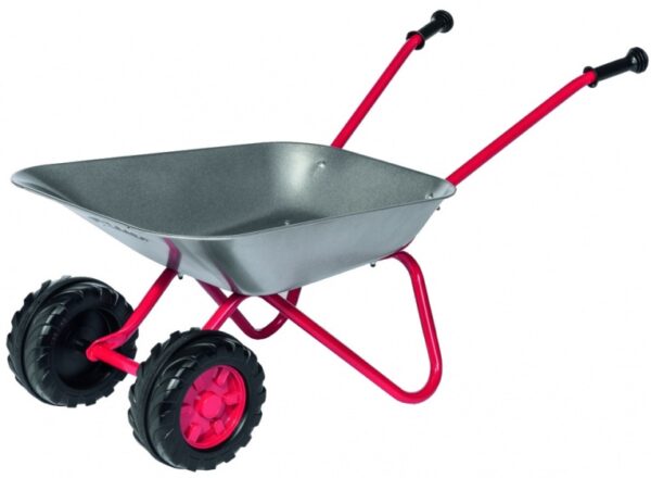 Brouettes Brouette en acier pour enfants avec 2 roues Gris - Rolly Toys – Image 4