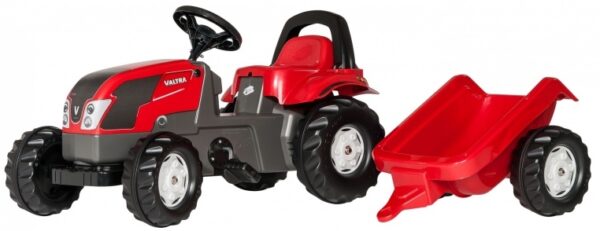 Pedal tractors tracteur escalier RollyKid Valtra rouge junior - Rolly Toys – Image 3