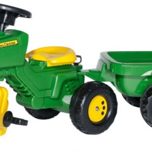Pedal tractors tracteur escaliers RollyTrac John Deere junior vert - Rolly Toys