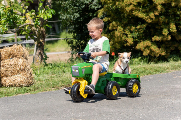 Pedal tractors tracteur escaliers RollyTrac John Deere junior vert - Rolly Toys – Image 7