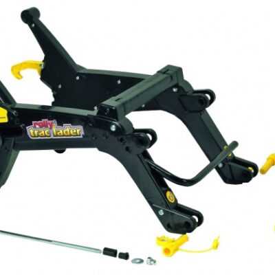 Pedal tractors chargeur frontal RollyTrac junior jaune/gris - Rolly Toys