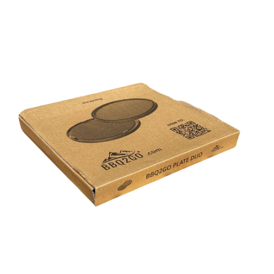 Gourmet sets Plaque de barbecue en aluminium double face 29 x 29 cm - Bbq2go – Image 9