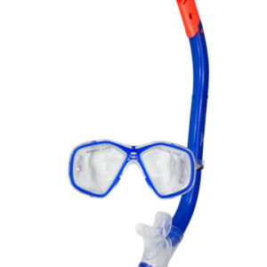 Lunettes de natation Bergen III set de tuba junior bleu - Rucanor