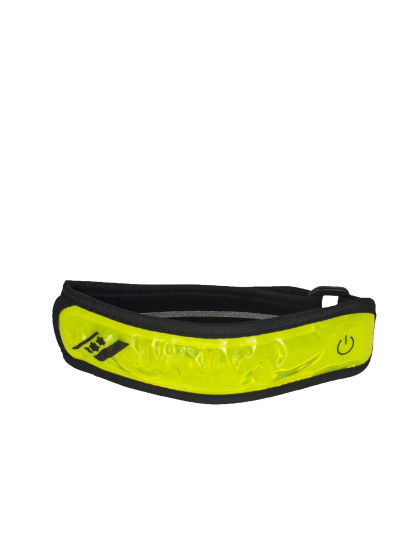 Reflective bracelets Flashing Band avec batterie 1 pièce jaune fluo - Rucanor – Image 2
